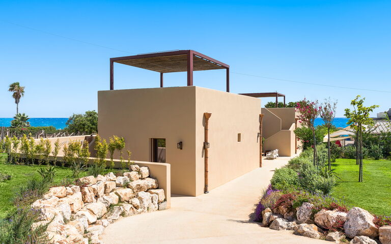 Magnolia Marina di Modica: Eksteriør, Hage, Utendørs