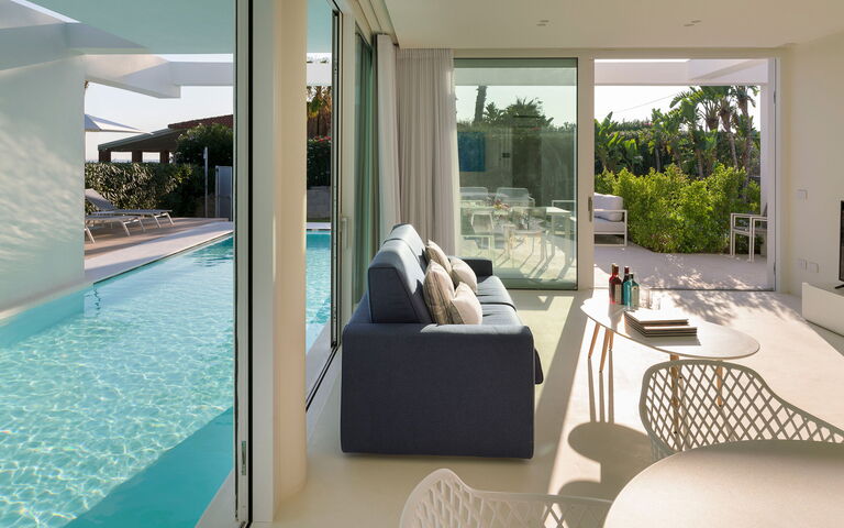 Villa Gadir: Stue
