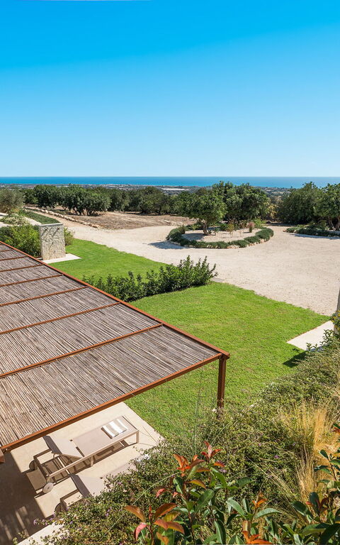 Gelso Bianco: Balkong / terrasse / uteplass, Eksteriør, Hage, Utendørs