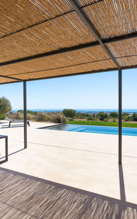 Villa Passo Salina: Balkong / terrasse / uteplass, basseng