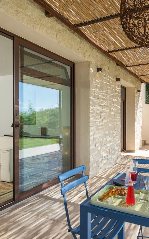 Villa Passo Salina: Balkong / terrasse / uteplass