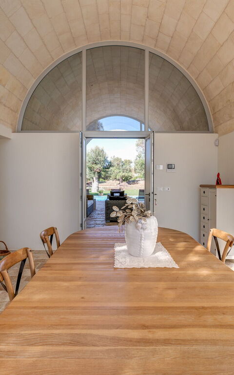 Tenuta Palù: Hovedinngang, Lunsjrom