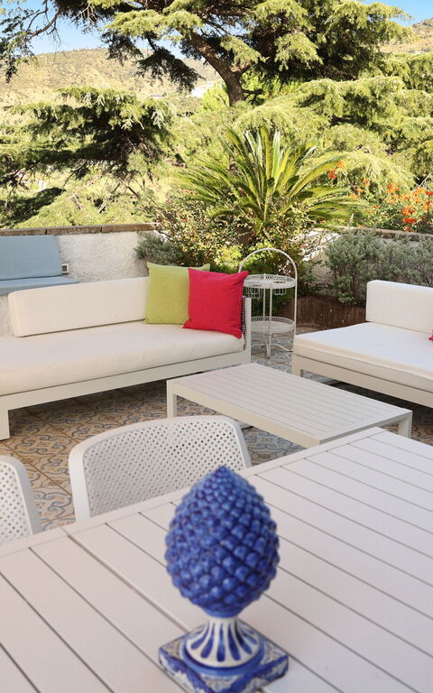 Villa Giuffrè: Balkong / terrasse / uteplass, Eksteriør, Utendørs, Visningar