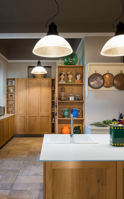 Villa Giuffrè: Kjøkken