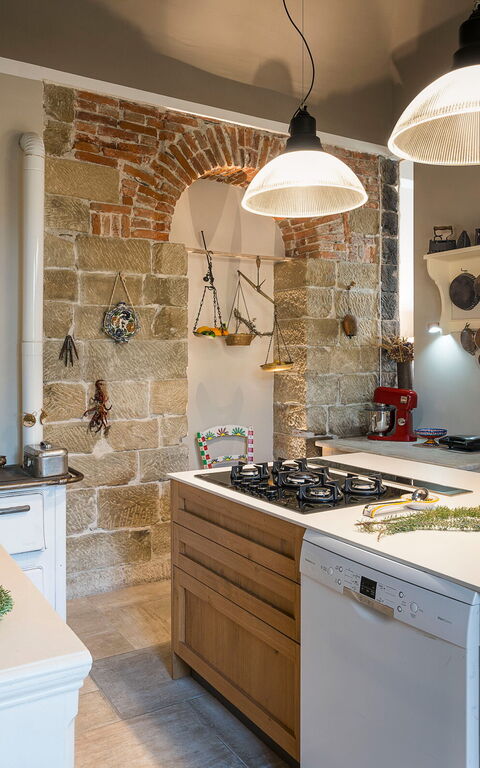 Villa Giuffrè: Kjøkken