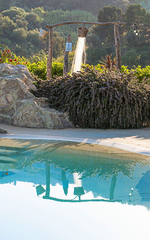 Villa Giuffrè: basseng, Eksteriør, Utendørs