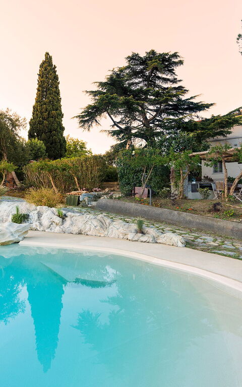 Villa Giuffrè: basseng, Eksteriør, Utendørs