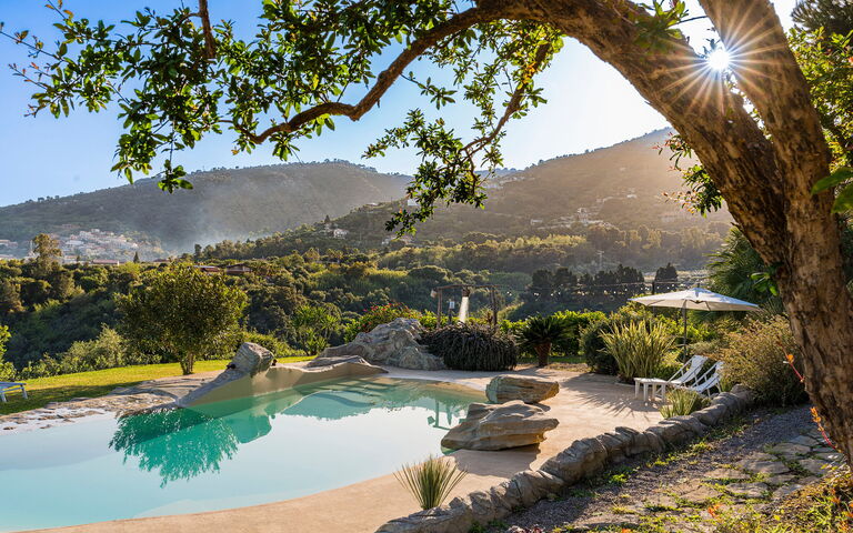 Villa Giuffrè: basseng, Eksteriør, Utendørs