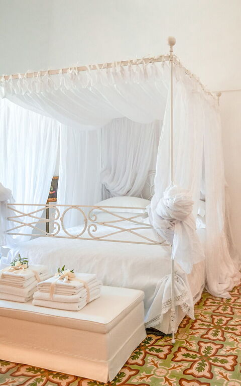 Masseria Lamacerase: soverom