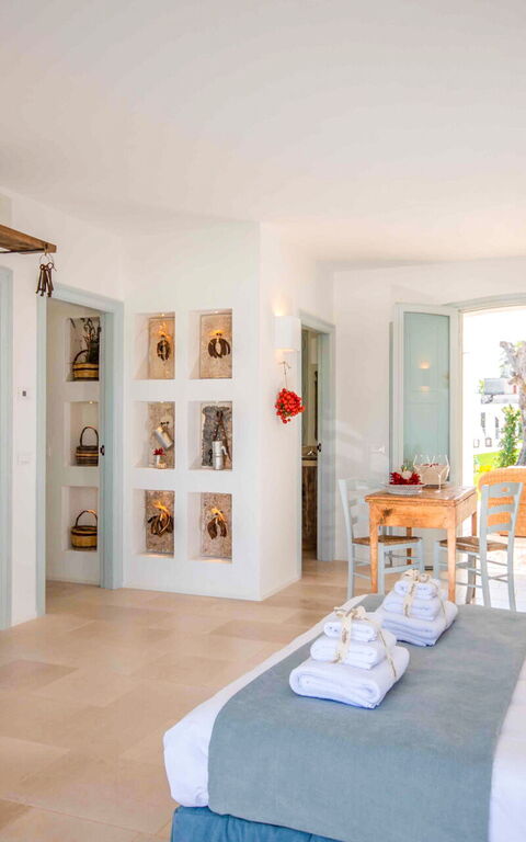 Masseria Lamacerase: soverom