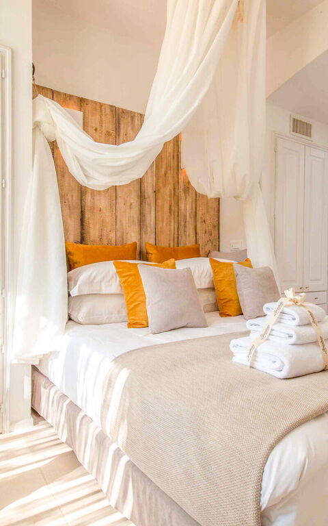 Masseria Lamacerase: soverom