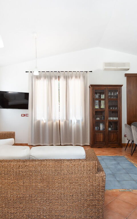 Villa Petra: Kjøkken, Lunsjrom, Stue