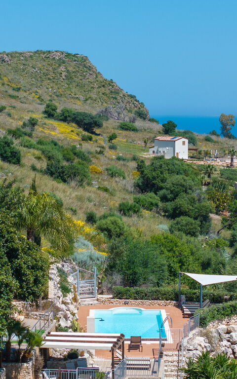 Villa Petra: basseng, Visningar