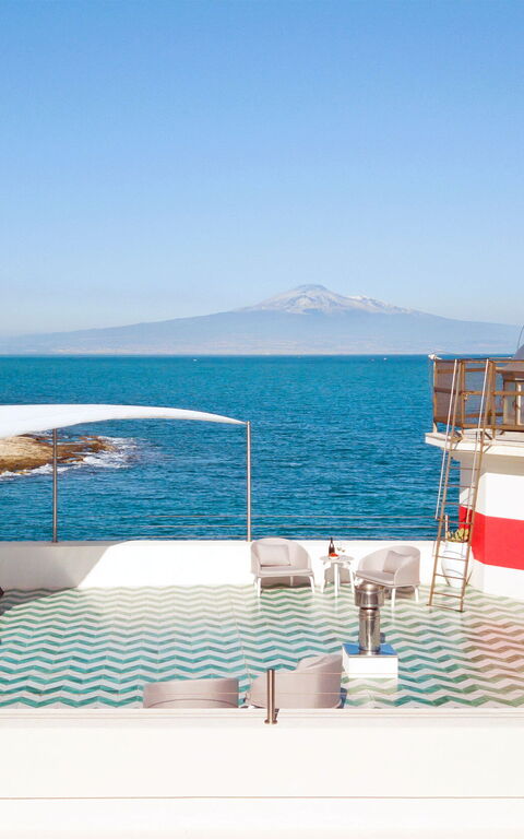 Villa Il Faro: Balkong / terrasse / uteplass, Eksteriør, Utendørs, Visningar