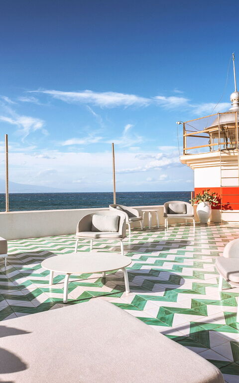 Villa Il Faro: Balkong / terrasse / uteplass, Eksteriør, Utendørs, Visningar