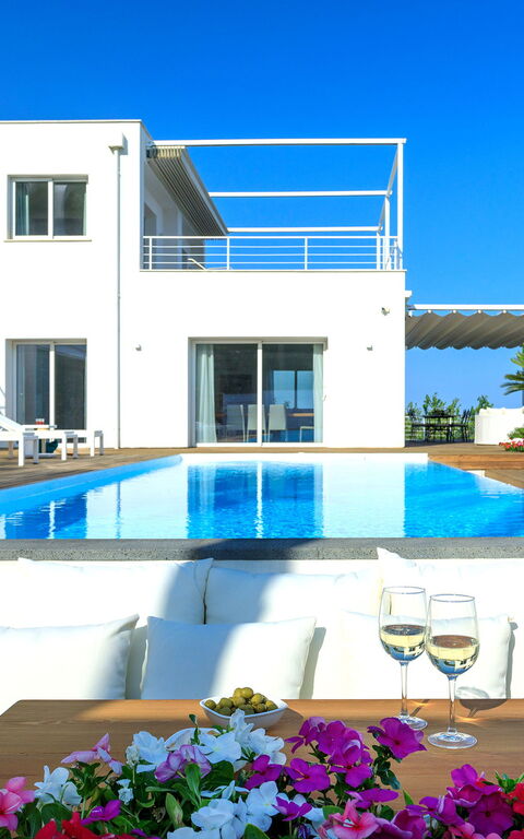 Villa Elysium: basseng, Eksteriør, Utendørs