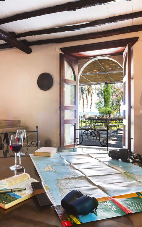 Villa Bellasia: Lunsjrom