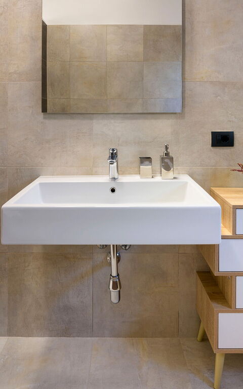 Villa Giglio Di Mare: Baderom