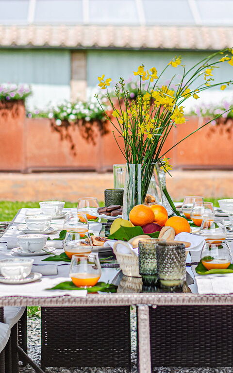 Chateau La Siroque: Eksteriør, Utendørs