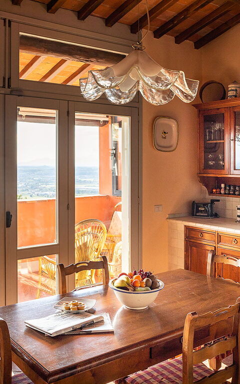 Villa Colle Di Sotto: Kjøkken, Lunsjrom