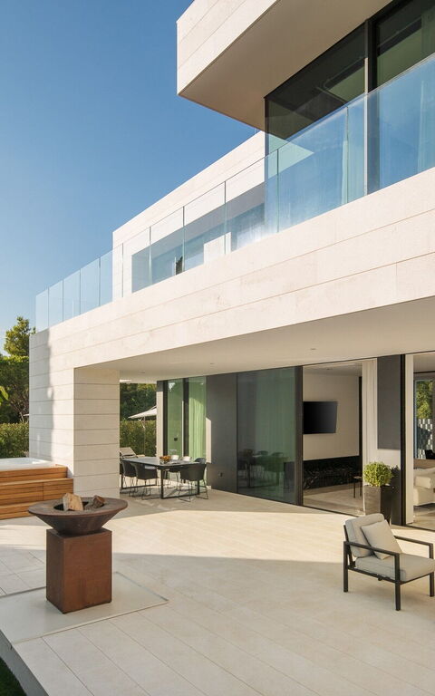 Orvas Villa 82: Balkong / terrasse / uteplass, boblebad, Eksteriør, Utendørs