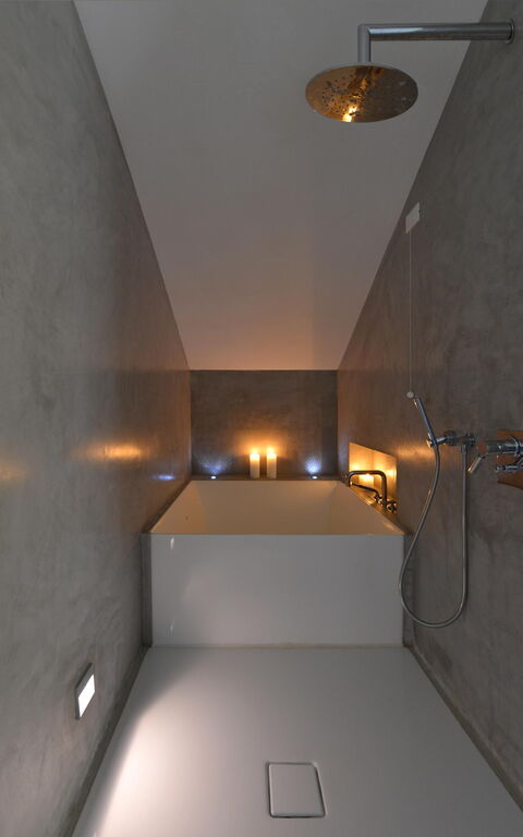 Villa Partenope: Baderom