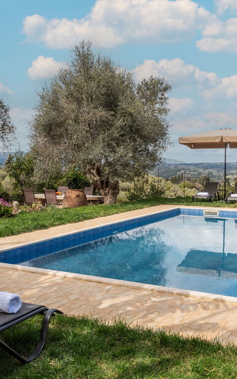 Klapas: basseng, Eksteriør, Hage