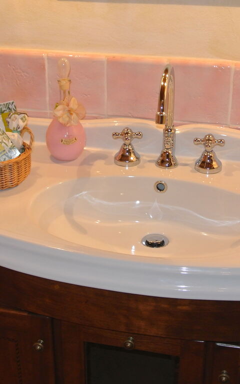 Casale Della Torre: Baderom