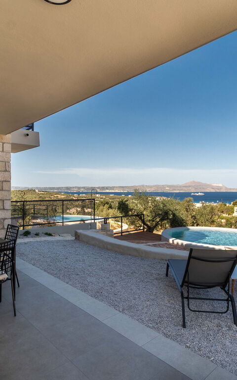 Villa Lavidona: Balkong / terrasse / uteplass, basseng, Eksteriør, Utendørs