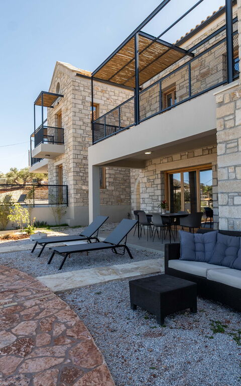 Villa Seiri: Balkong / terrasse / uteplass, Eksteriør, Utendørs