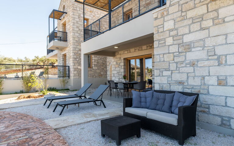 Villa Seiri: Balkong / terrasse / uteplass, Eksteriør, Utendørs