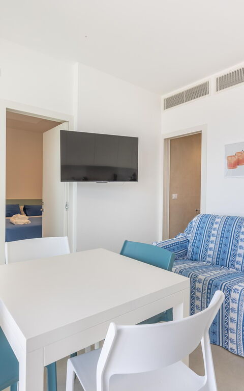 Marinaia Gran Vista Mare: Kjøkken, Lunsjrom, Stue