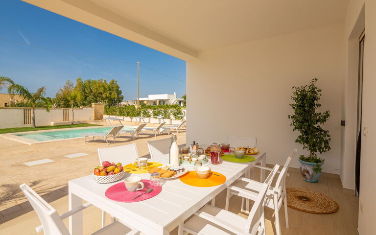 Villa Palibella: Balkong / terrasse / uteplass, Eksteriør, Utendørs