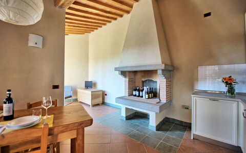 Feriebolig Torre 1: Kjøkken, Lunsjrom