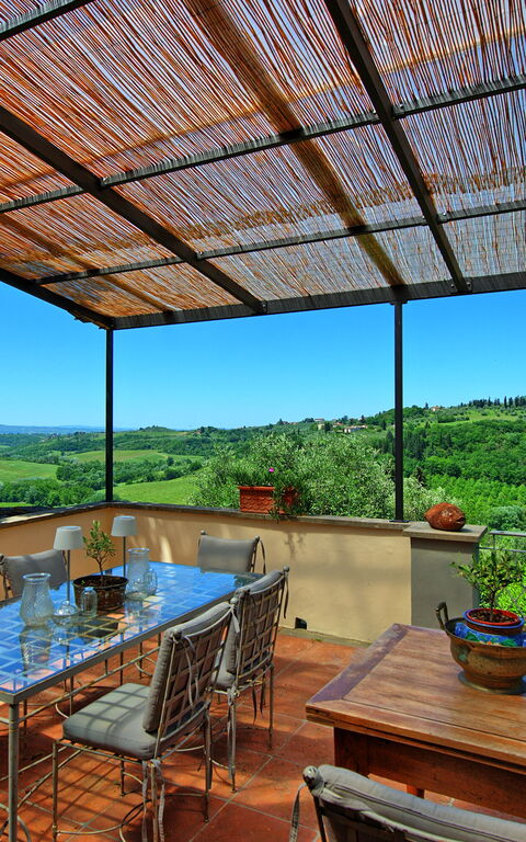 Villa Casciani: Balkong / terrasse / uteplass, Utendørs, Visningar