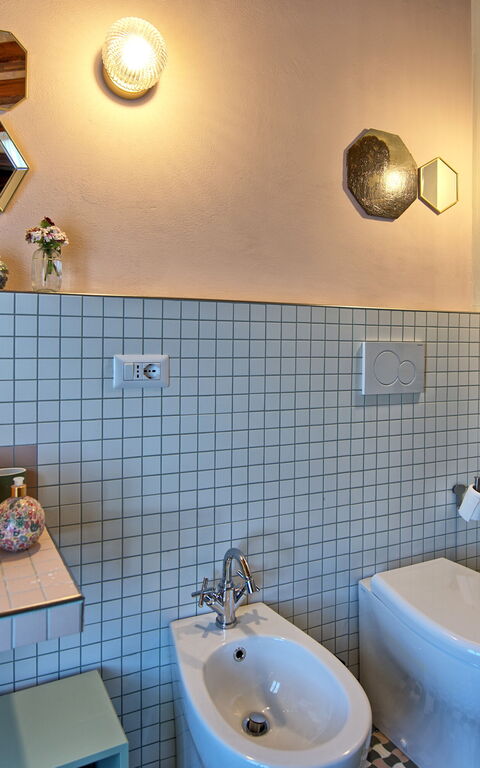 Villa Casciani: Baderom