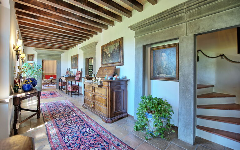Villa Casciani: Stue