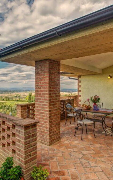 Leccino: Balkong / terrasse / uteplass, Eksteriør, Utendørs, Visningar