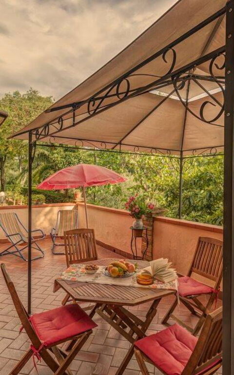 Leccino: Balkong / terrasse / uteplass, Eksteriør, Utendørs, Visningar