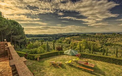 Feriebolig Leccino 5: Hage