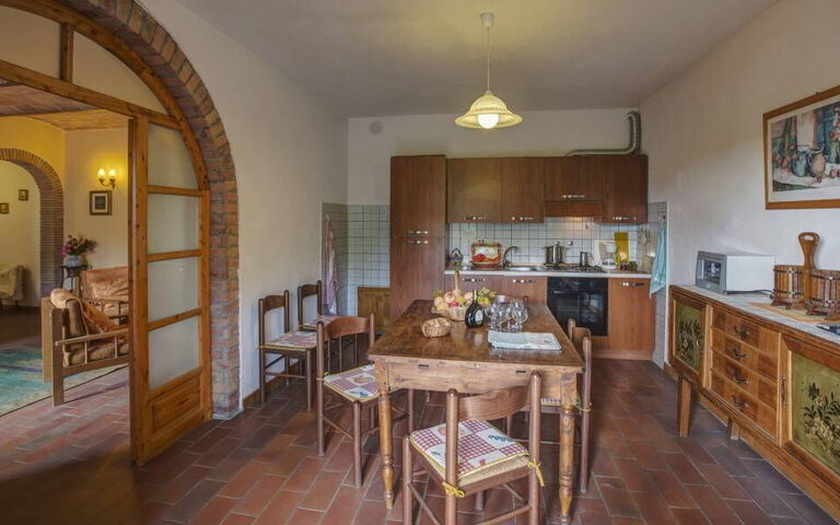 Feriebolig Leccino 2: Kjøkken, Lunsjrom