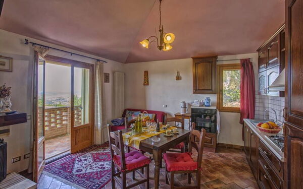 Feriebolig Leccino 5: Kjøkken, Lunsjrom