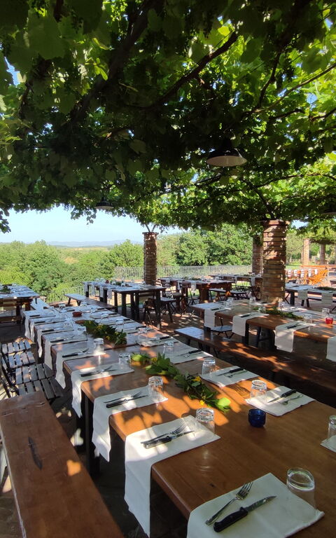 Le Fornaci: Balkong / terrasse / uteplass, Eksteriør, Utendørs, Visningar