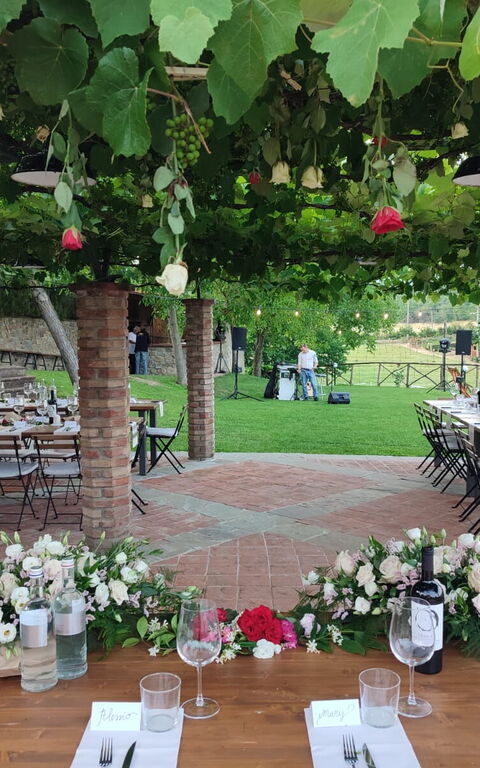 Le Fornaci: Balkong / terrasse / uteplass, Eksteriør, Utendørs