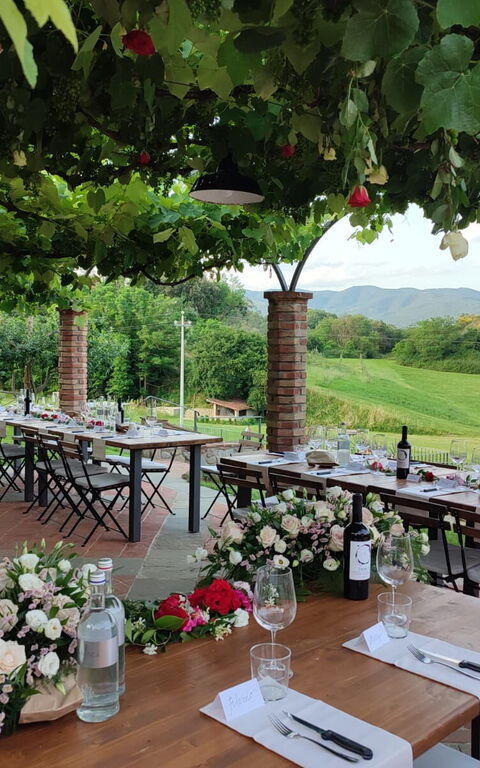 Le Fornaci: Balkong / terrasse / uteplass, Eksteriør, Hage, Utendørs, Visningar