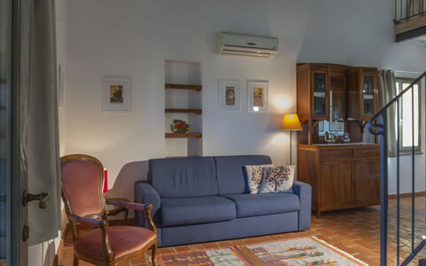 Feriebolig Cilindro: Stue