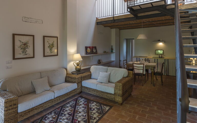 Feriebolig Dondo: Lunsjrom, Stue