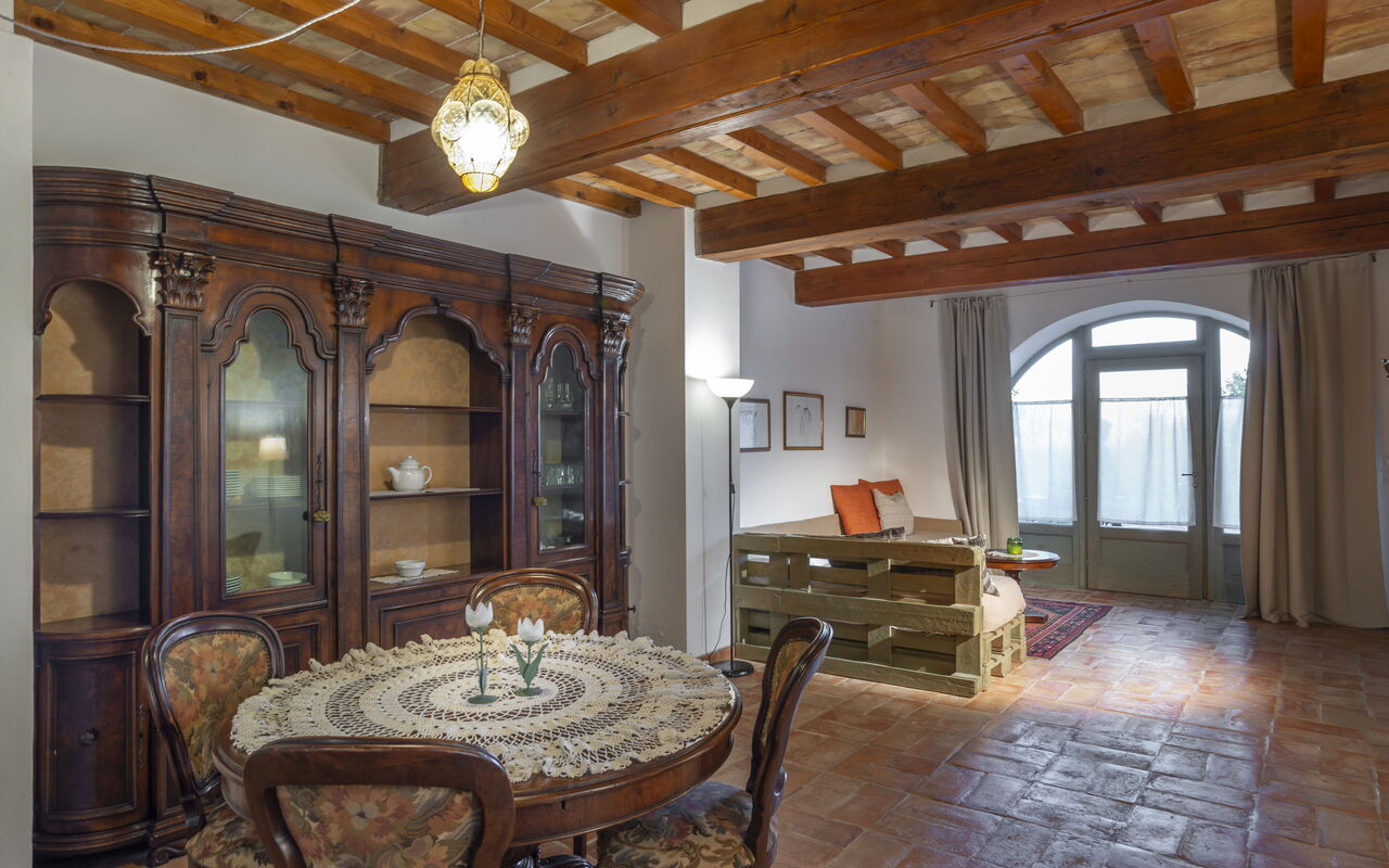 Feriebolig Varisio: Lunsjrom, Stue