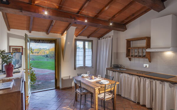 Feriebolig Mattacchione: Kjøkken, Lunsjrom