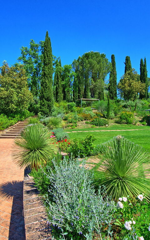 Villa Barbarella: basseng, Hage, Utendørs